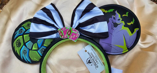Oogie Boogie Bash Ears Nightmare Before Christmas Headband