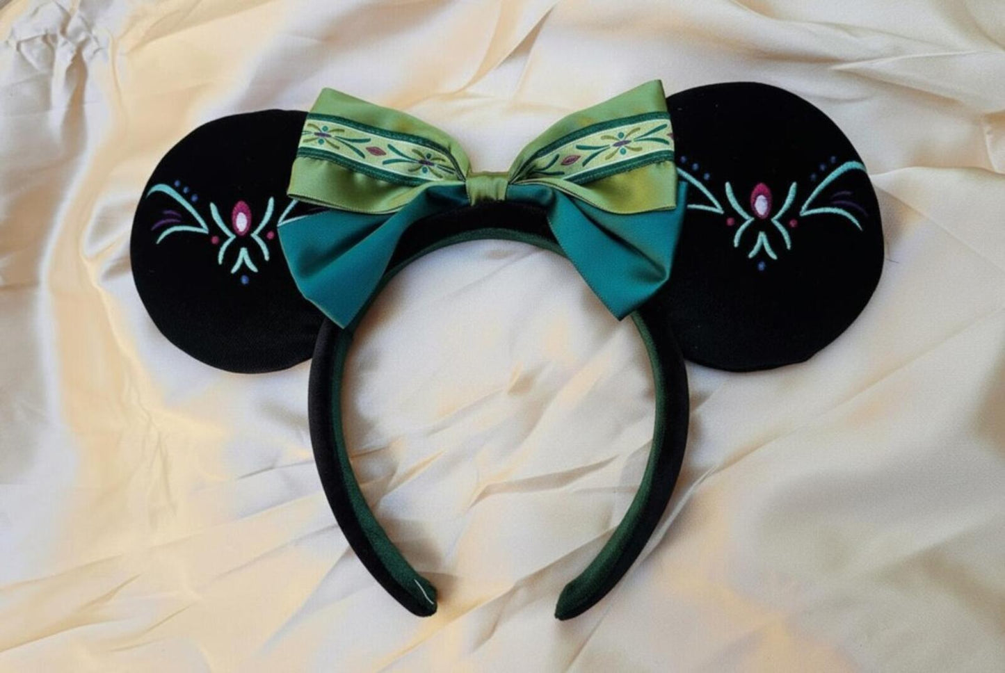 Anna Princess Ears Frozen Minnie Mouse Headband