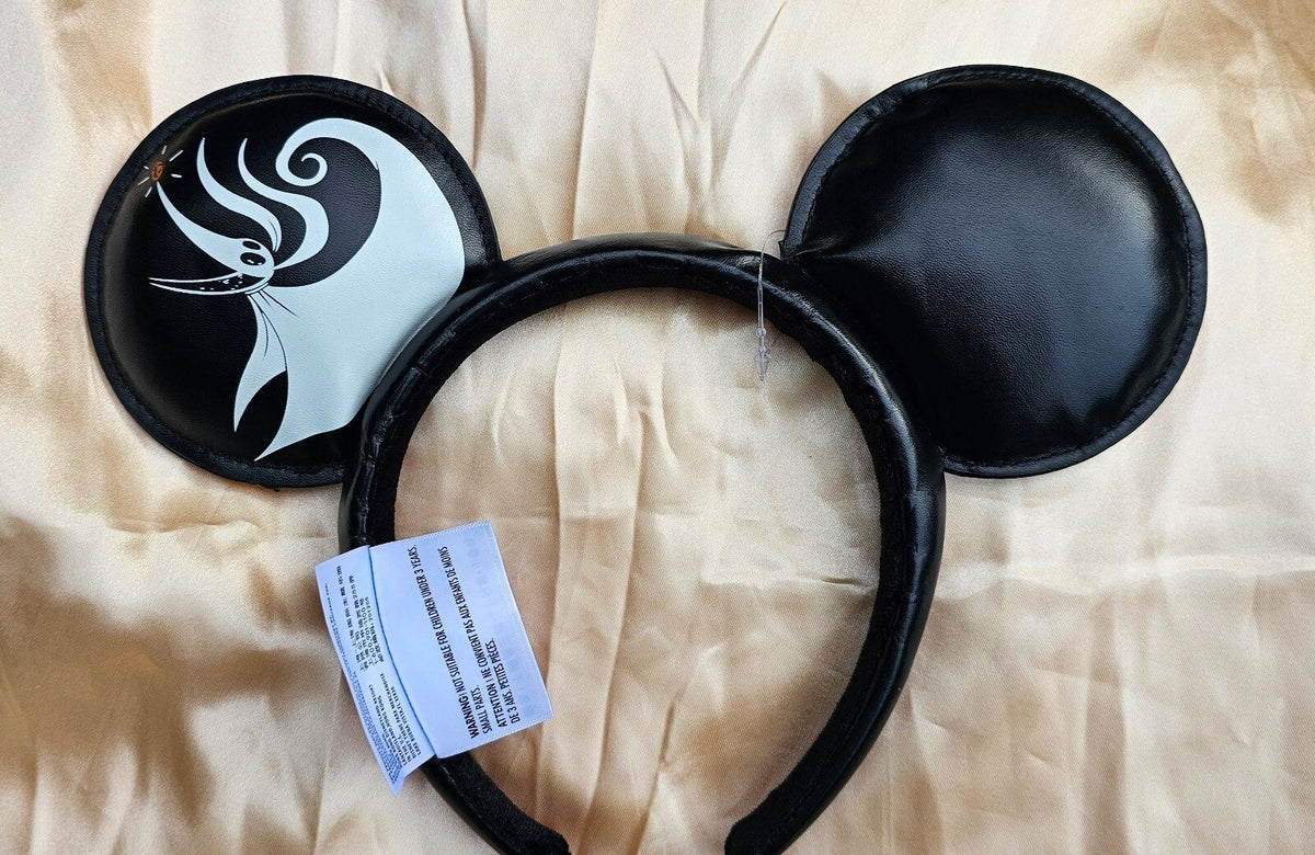 Black Nightmare Before Christmas Mickey Ears Minnie Ears Headband zero jack