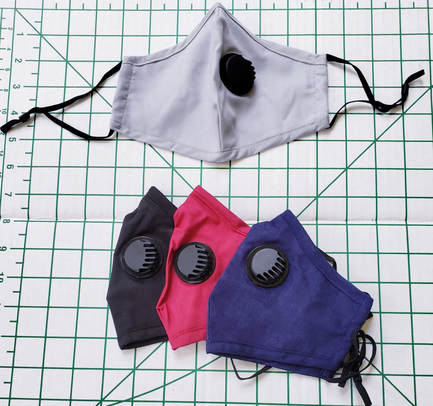 Anti Fog Masks for glasses Nose Wire Vent Respirator Adjustable ear straps Cotton Breathable Machine Washable Durable Reusable multi pack