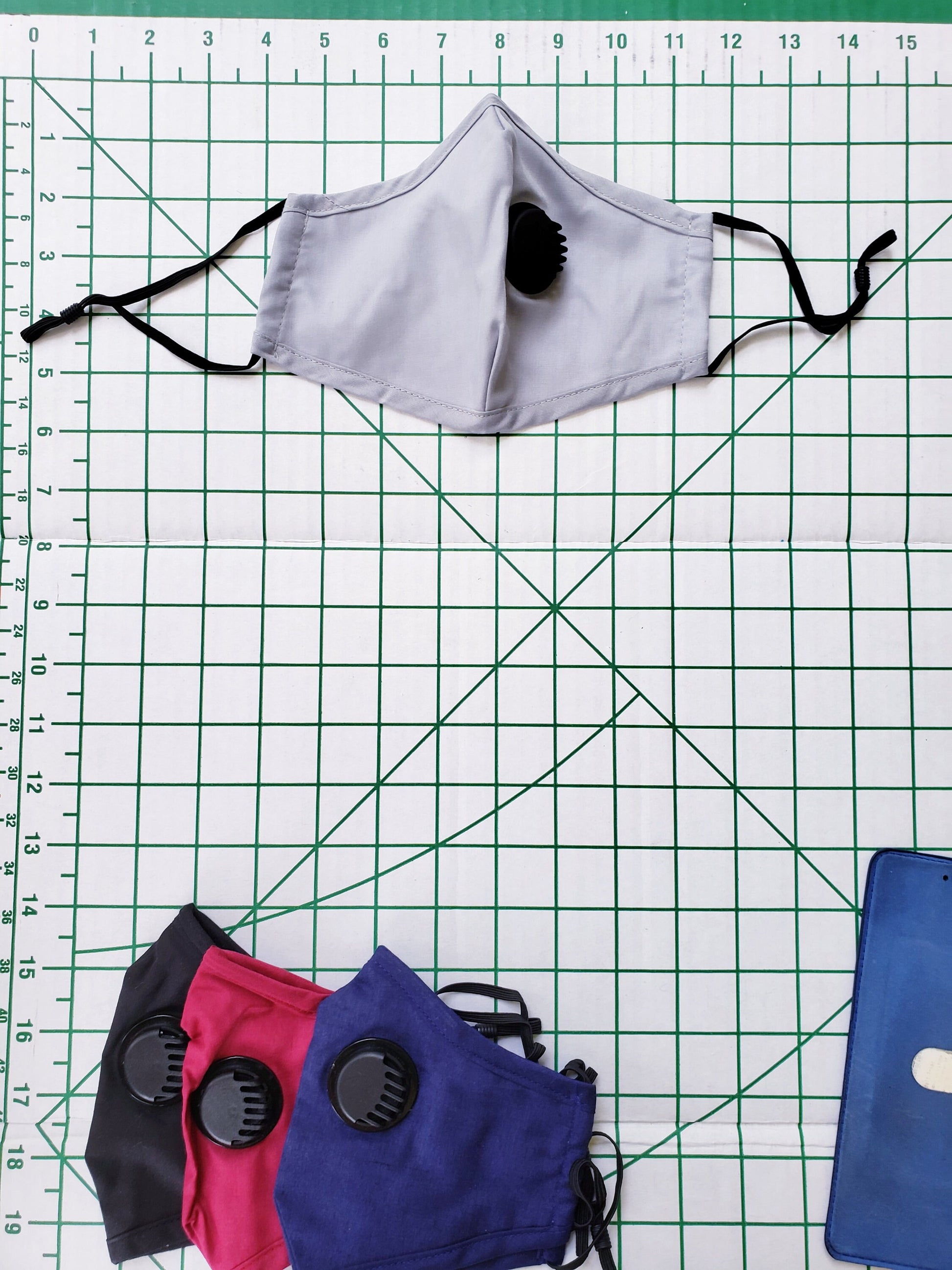 Anti Fog Masks for glasses Nose Wire Vent Respirator Adjustable ear straps Cotton Breathable Machine Washable Durable Reusable multi pack