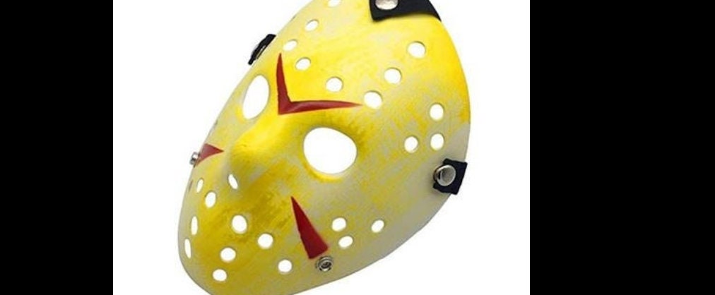 Jason Voorhees Mask Friday the 13th Hockey mask adult and child straps hard slasher 80s horror classic monster killer