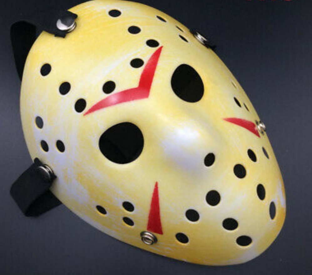 Jason Voorhees Mask Friday the 13th Hockey mask adult and child straps hard slasher 80s horror classic monster killer