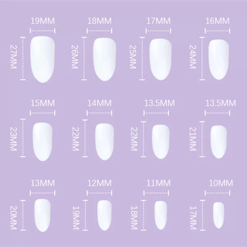 24 long press-on nails with matte black and white ombre butterfly design, gothic style with almond and round shapes, metallic line accents surethings