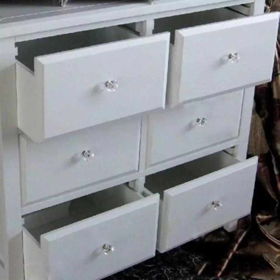 Crystal Knob Cabinet Handles door pull Silver Chrome shiny luxury drawer wardrobe hardware kitchen bathroom