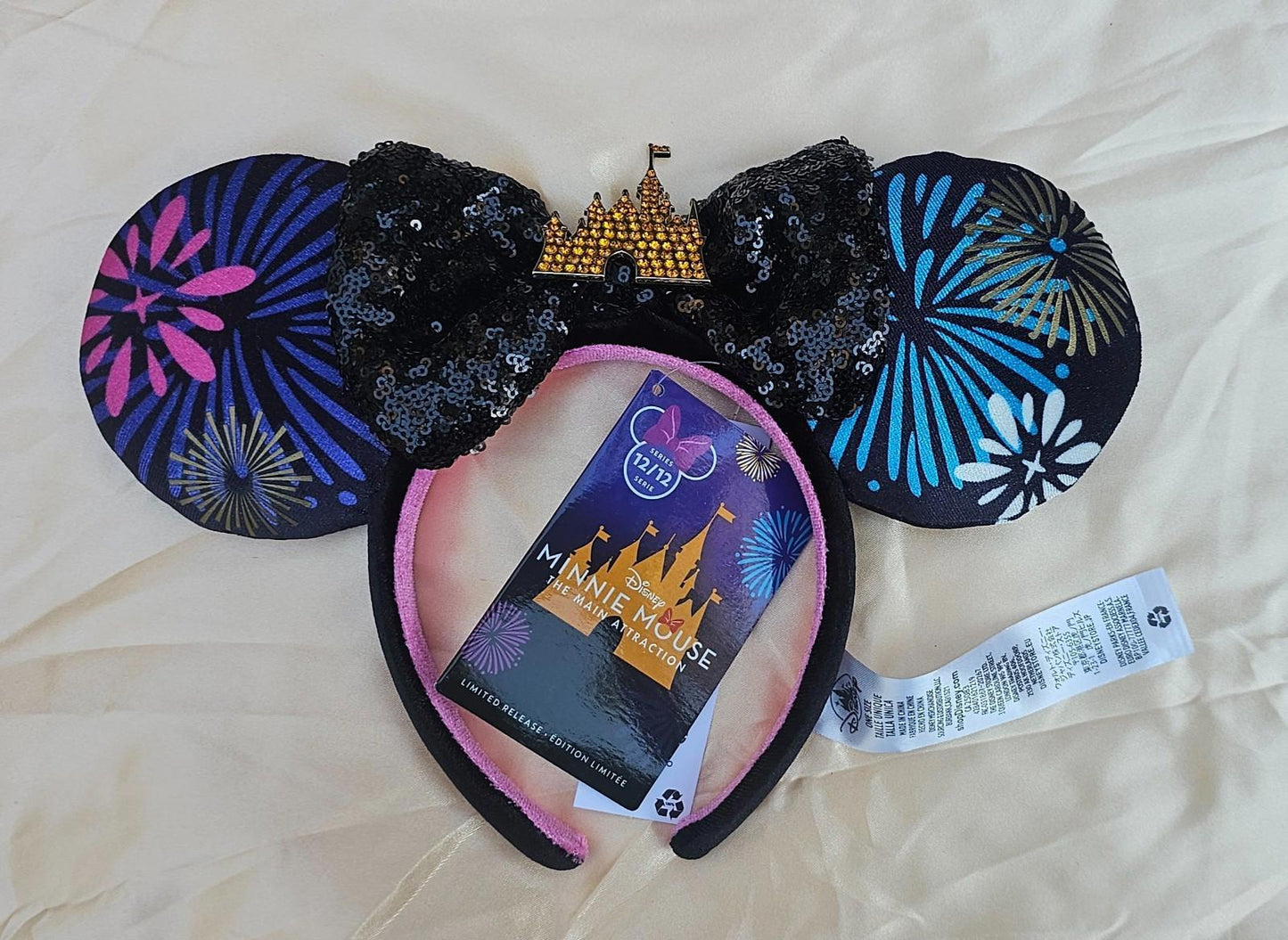 NWT Disney Minnie Mouse Ears The Main Attraction Fireworks Headband