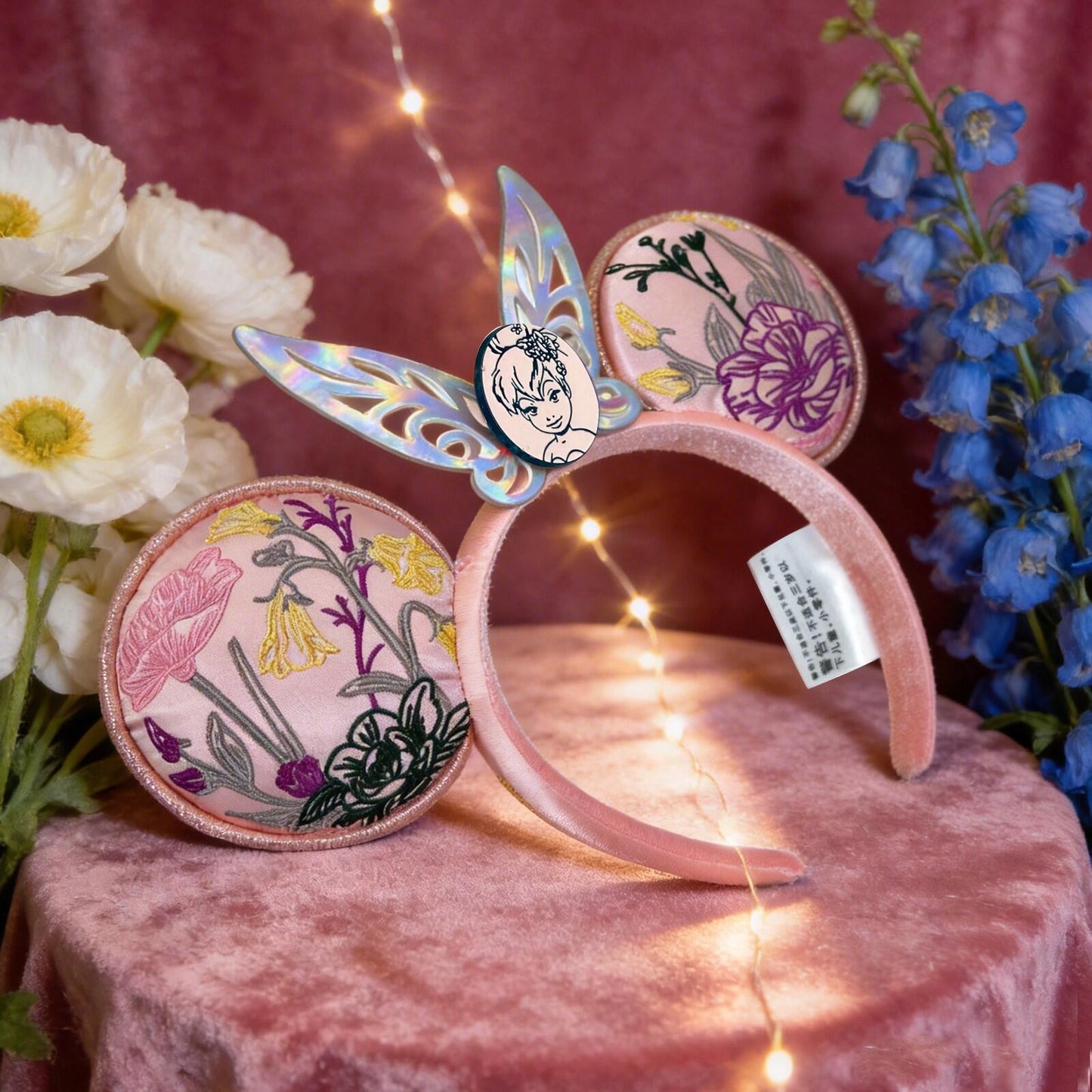 Pink Tinkerbell Paris Exclusive Ears Minnie Ears