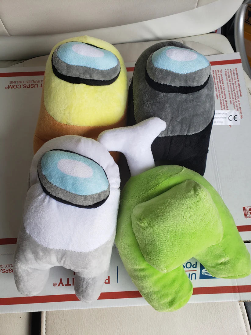 Among Us White Crewmate Plush Plushie Soft stuffed toy kawaii plushy Imposter