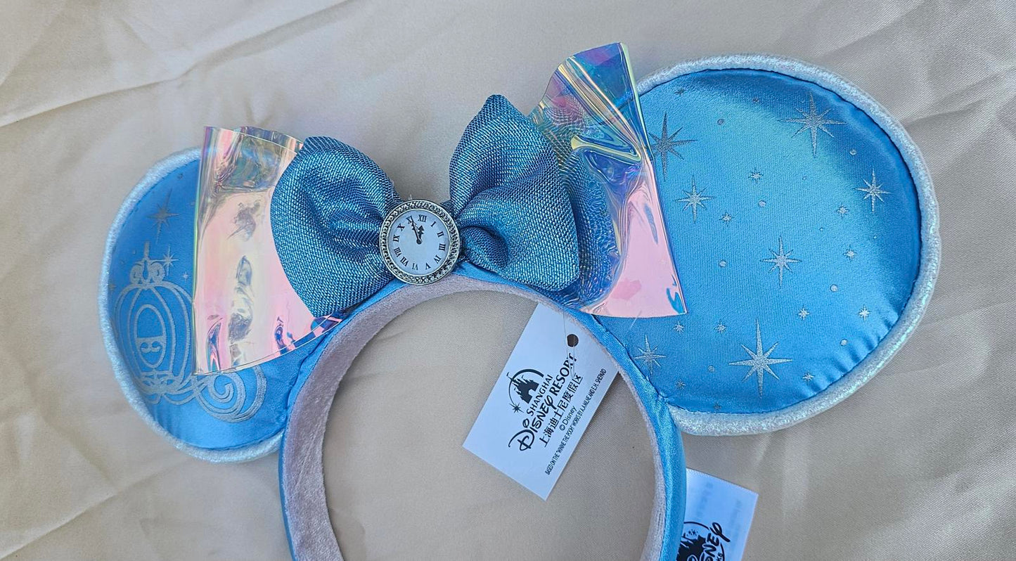 Disney Parks Cinderella Mickey Mouse Ears Headband Disneyland Party
