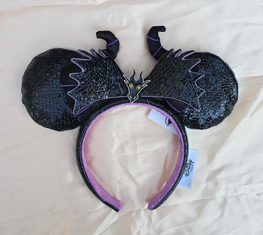 Maleficent Minnie Ears Sleeping Beauty Minnie Ears Headband