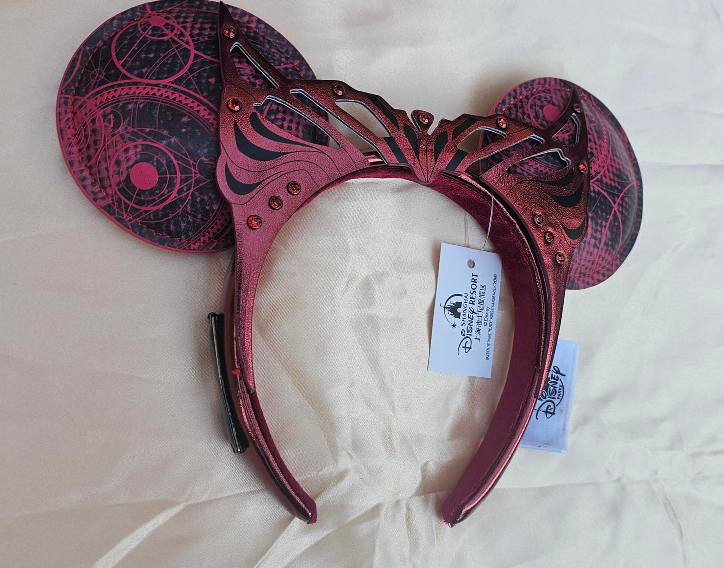 2025 Disney Parks Loungefly Wanda Scarlet Witch Minnie Ears Headband Marvel NWT