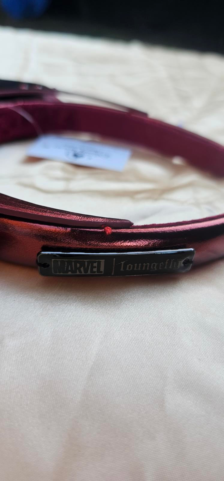 2025 Disney Parks Loungefly Wanda Scarlet Witch Minnie Ears Headband Marvel NWT