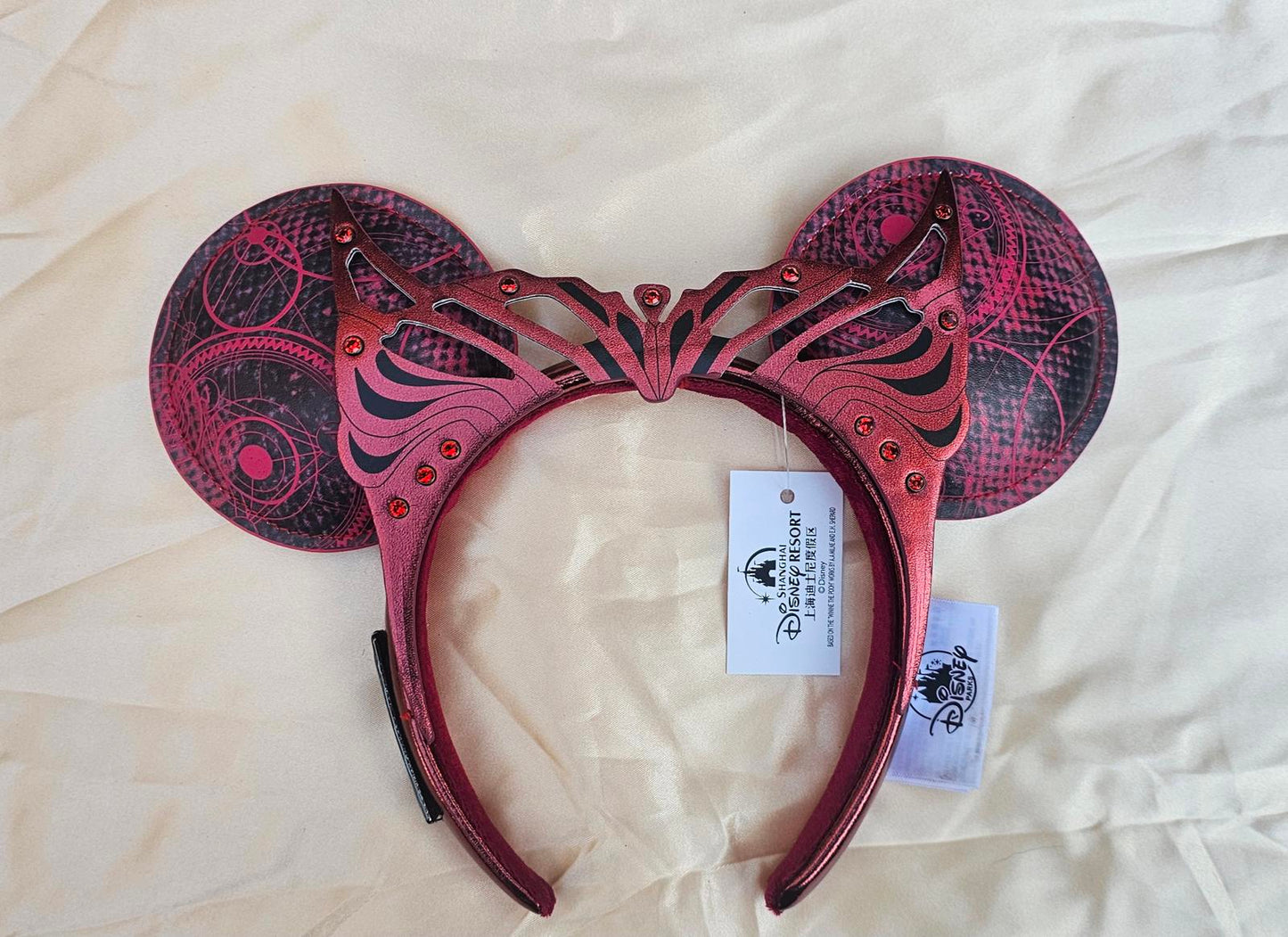 2025 Disney Parks Loungefly Wanda Scarlet Witch Minnie Ears Headband Marvel NWT