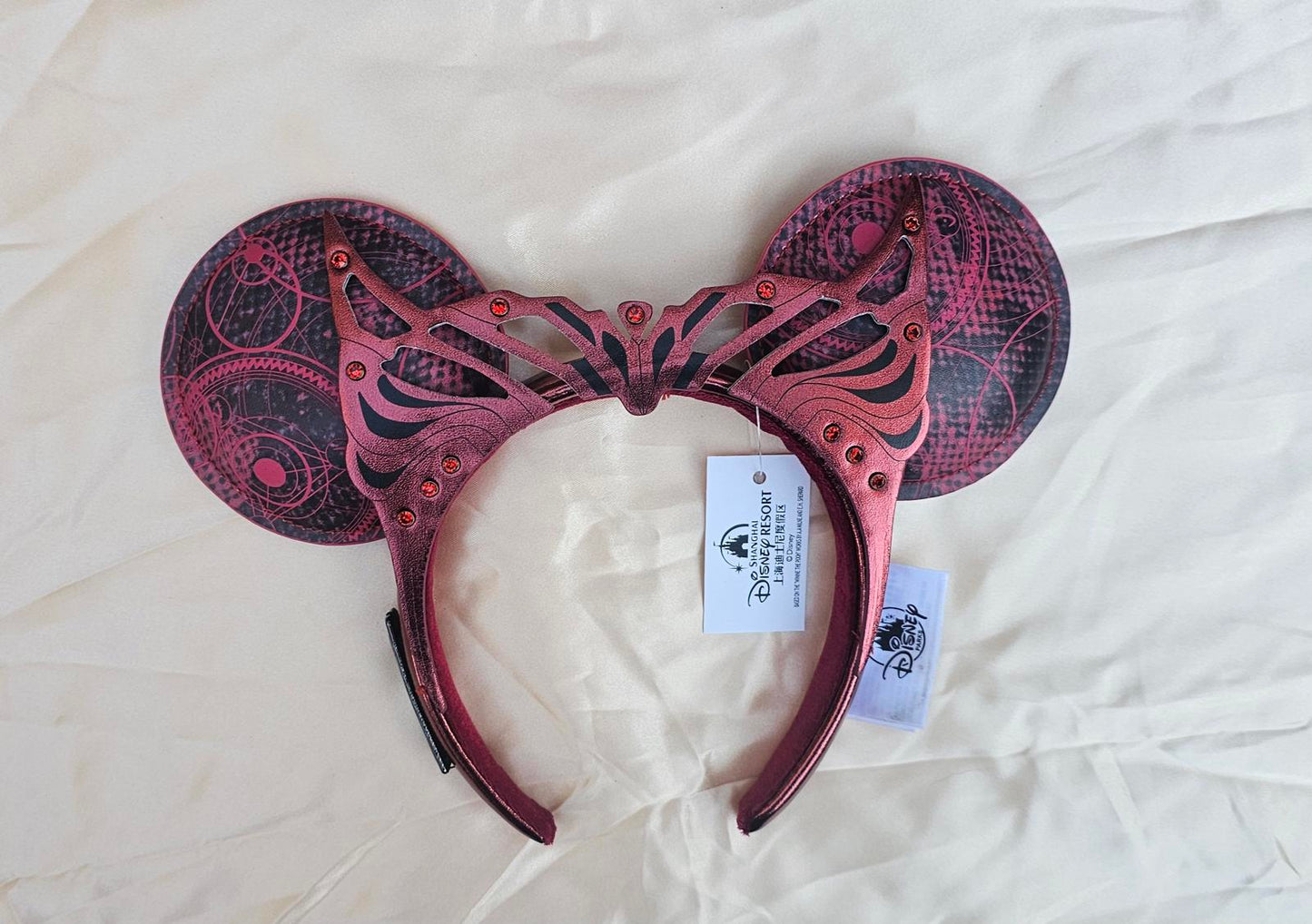 2025 Disney Parks Loungefly Wanda Scarlet Witch Minnie Ears Headband Marvel NWT