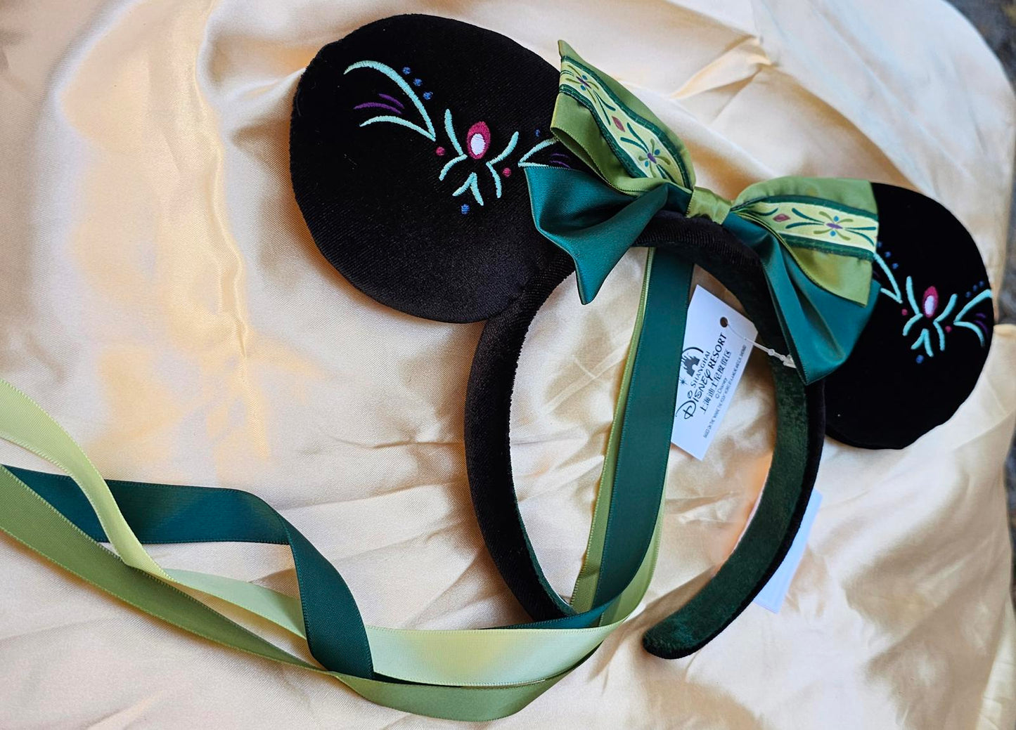 Disney Resort Anna Princess Ears Frozen Minnie Mouse Headband