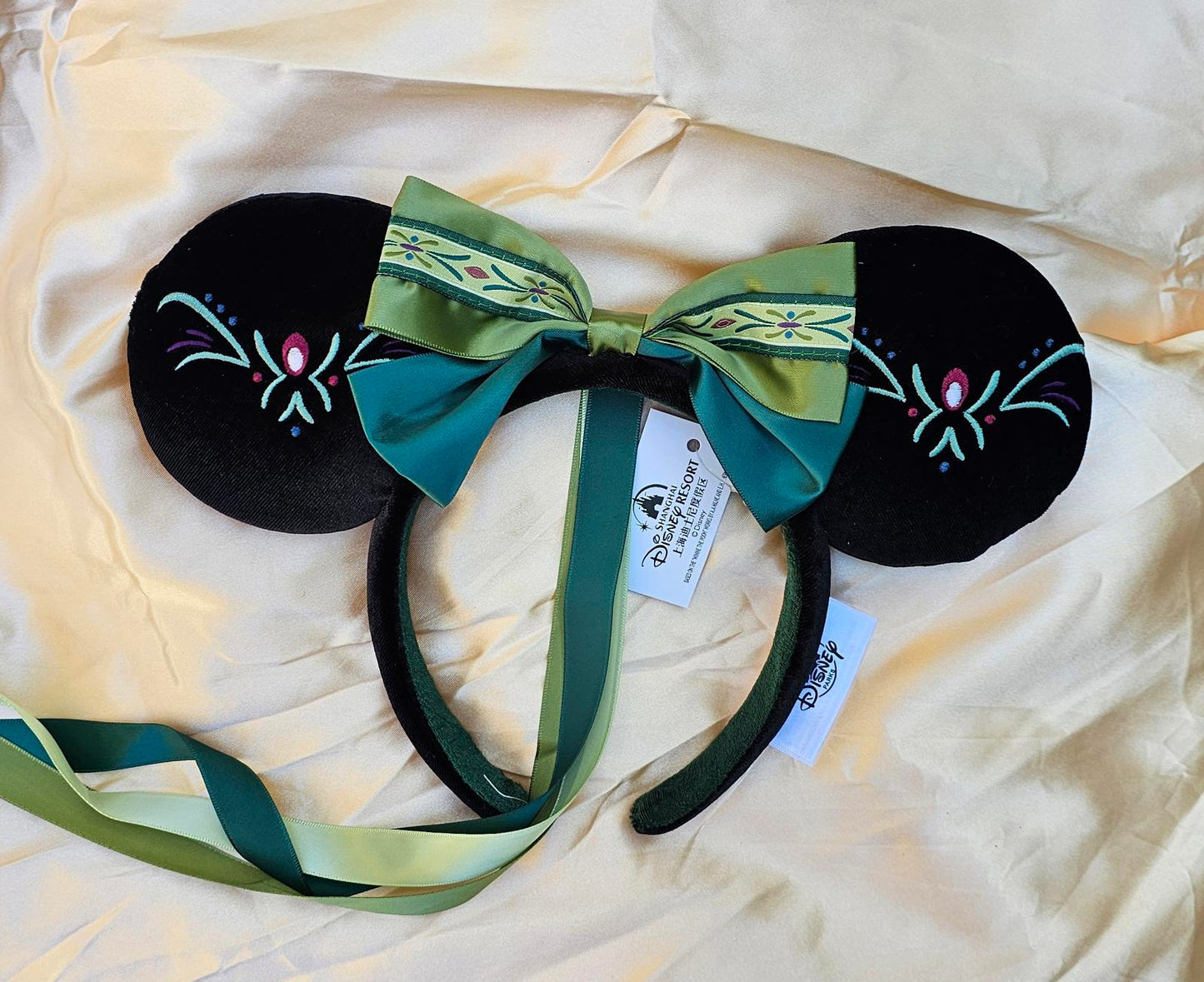 Disney Resort Anna Princess Ears Frozen Minnie Mouse Headband