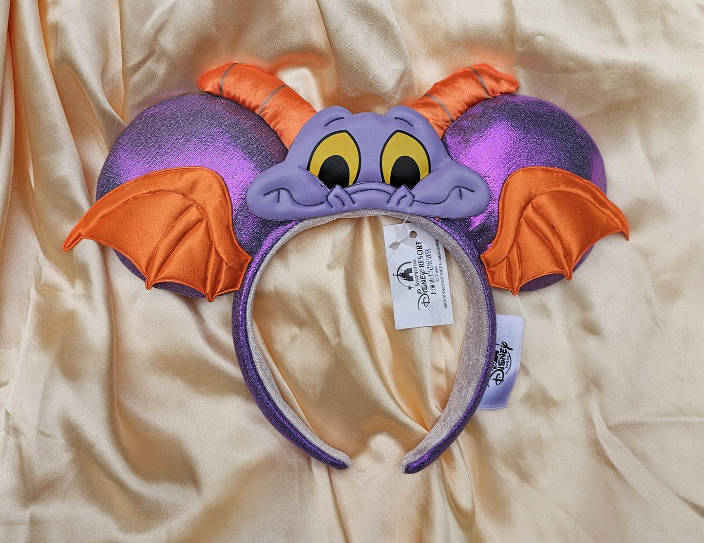 Rare Figment Purple Dragon Epcot Minnie Ears Headband NWT GIFT US