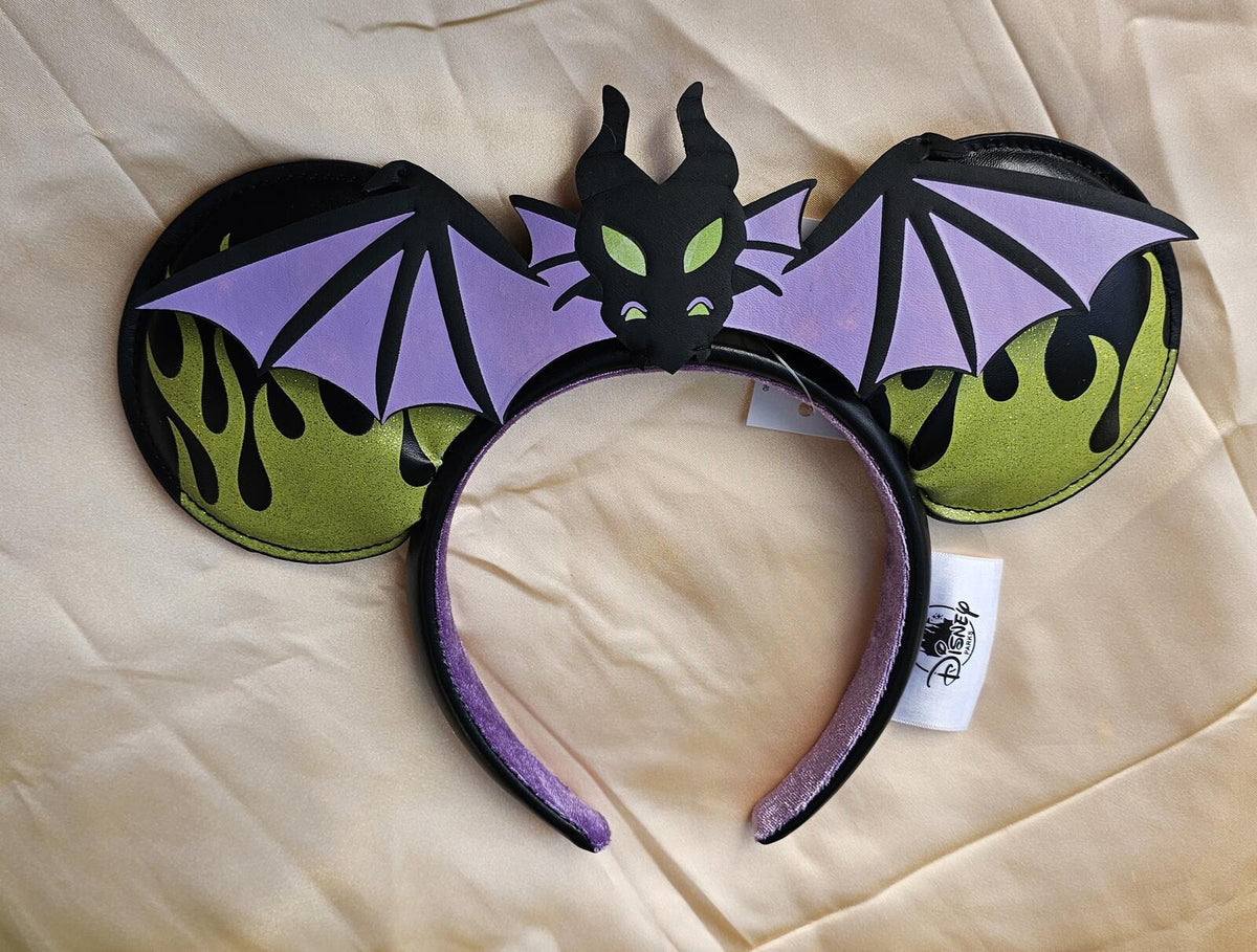 Maleficent Dragon Sleeping Beauty Minnie Ears Headband