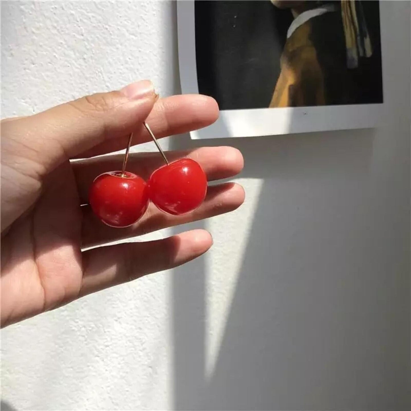 Red Cherry Earrings Dangle Drop Jojo Siwa anime