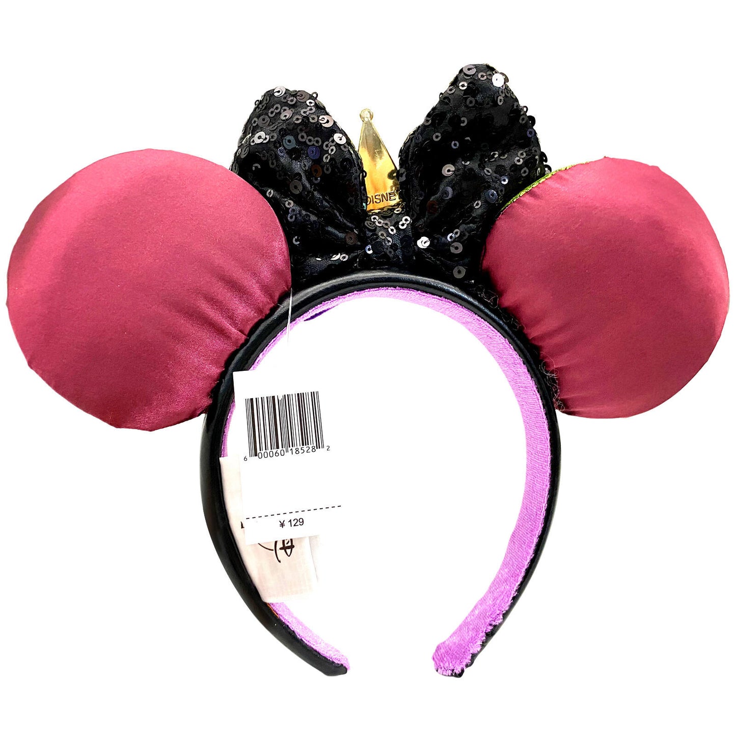 Disney Parks Snow White Evil Queen Poison Apple Minnie Ears Headband