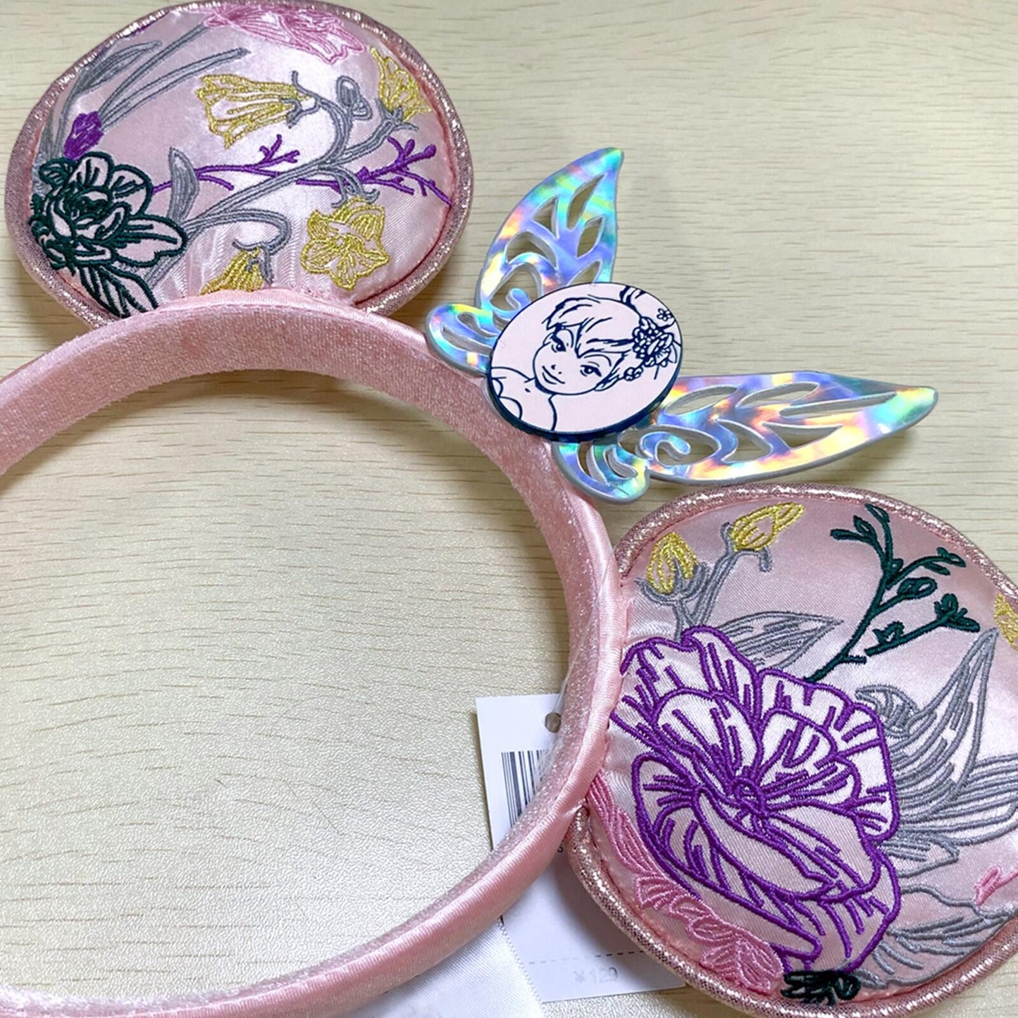Pink Tinkerbell Paris Exclusive Ears Minnie Ears
