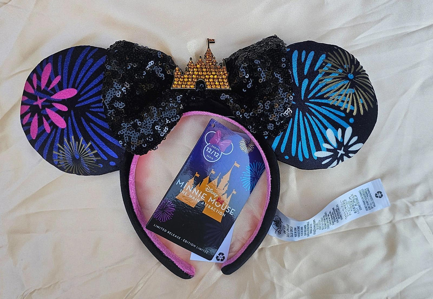 NWT Disney Minnie Mouse Ears The Main Attraction Fireworks Headband