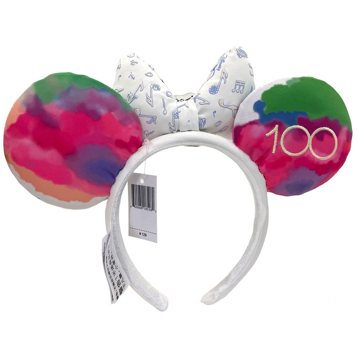 100 Years Special Moments Music Band Leader Mickey Ears Headband