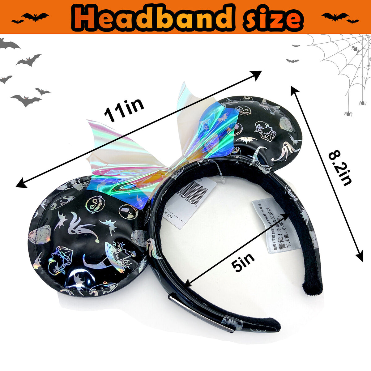 The Nightmare Before Christmas Minnie Ears Headband