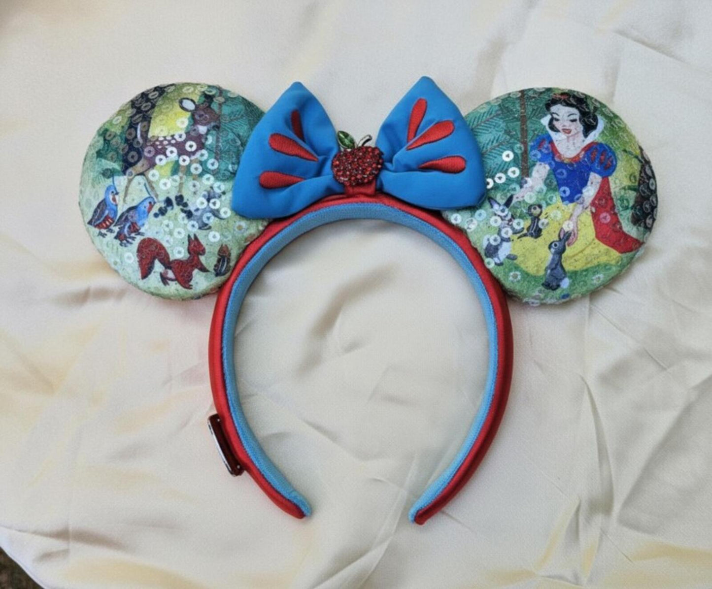 Snow White and friends Minnie Ears sequin headband