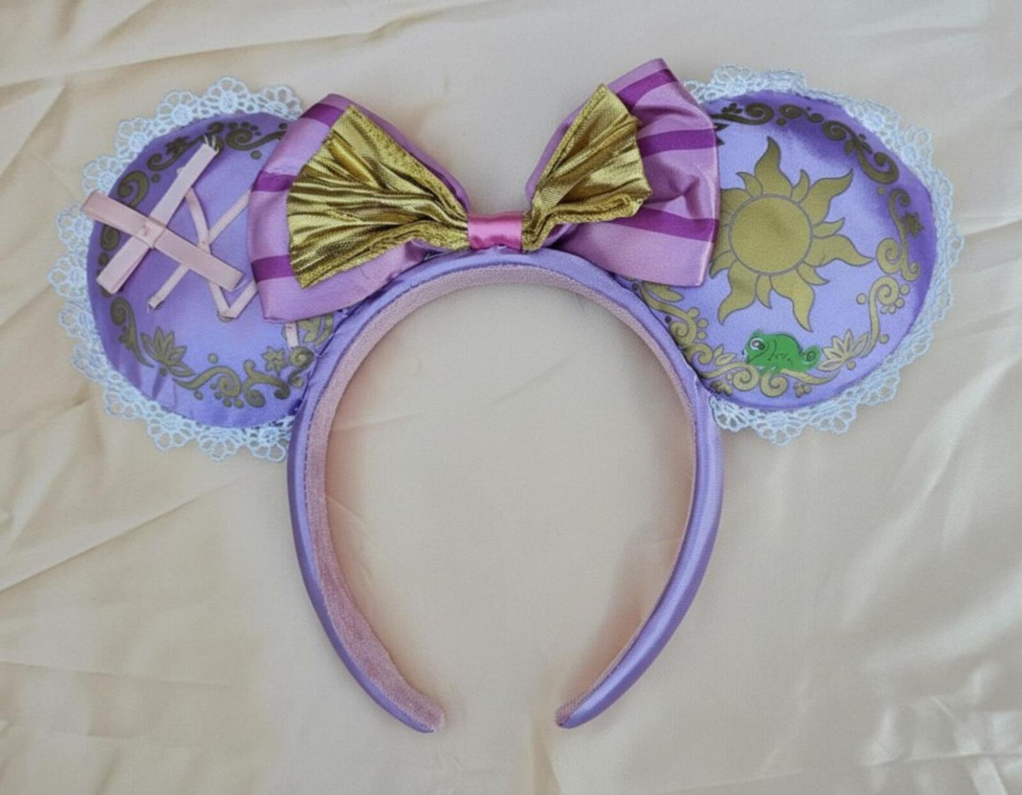 Rapunzel Tangled Pascal Mickey Mouse Ears Minnie Headband 2025 new