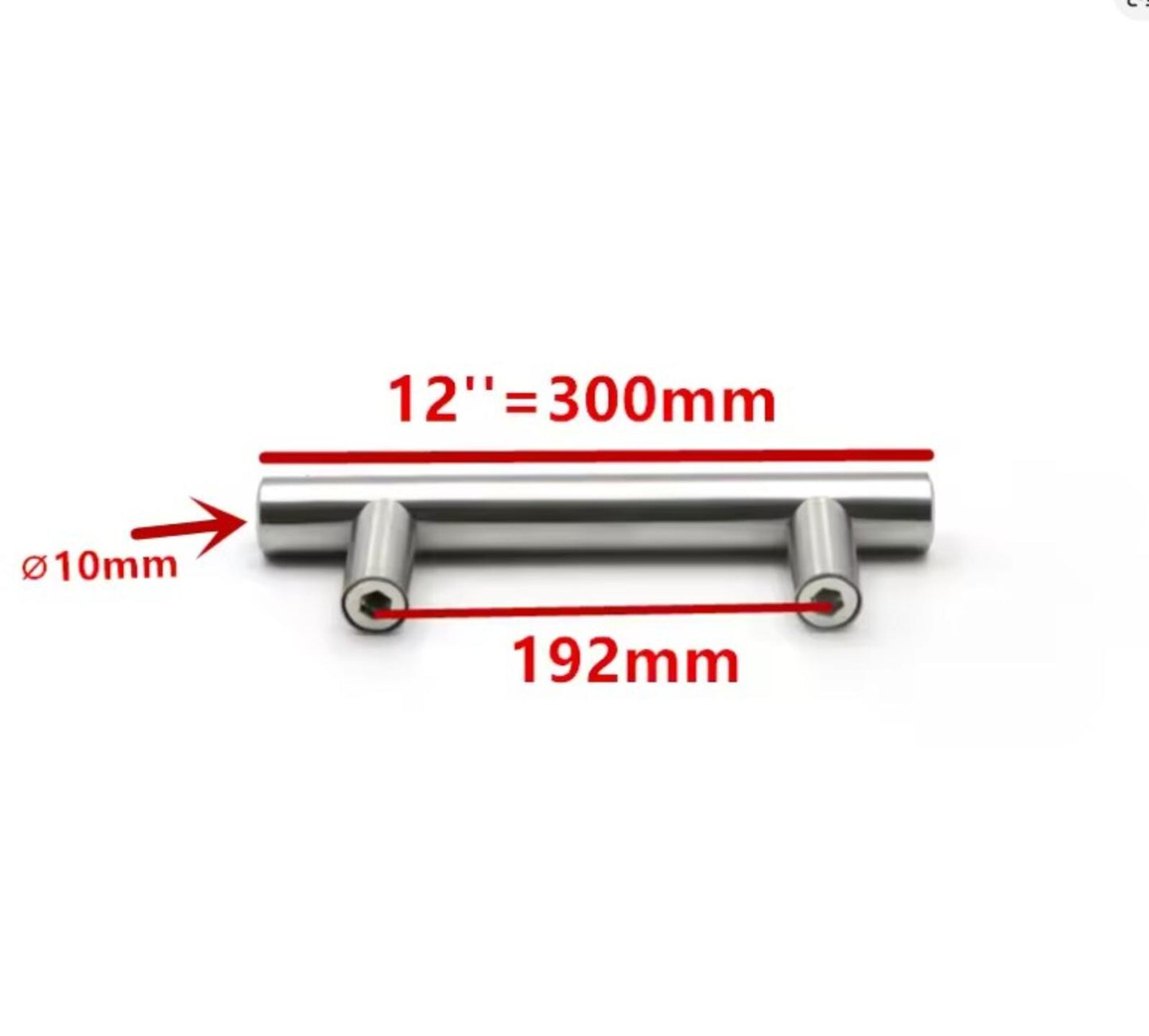 10 Pack 12 inch Brushed Nickel Kitchen Cabinet Pulls Stainless Steel Drawer