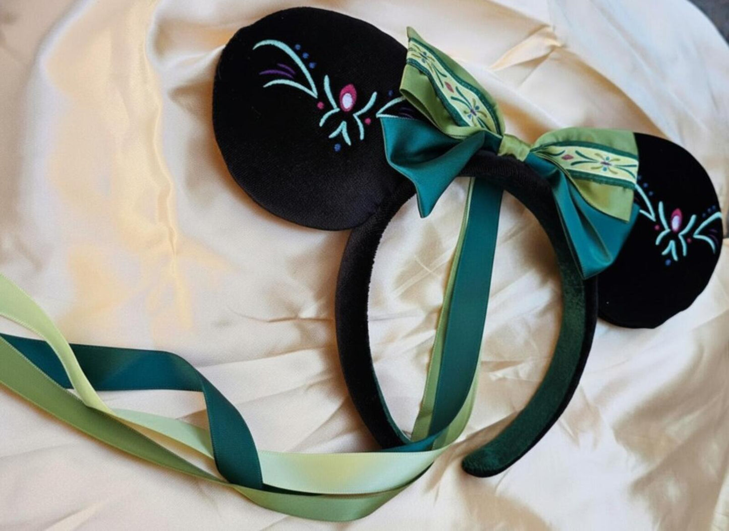 Anna Princess Ears Frozen Minnie Mouse Headband