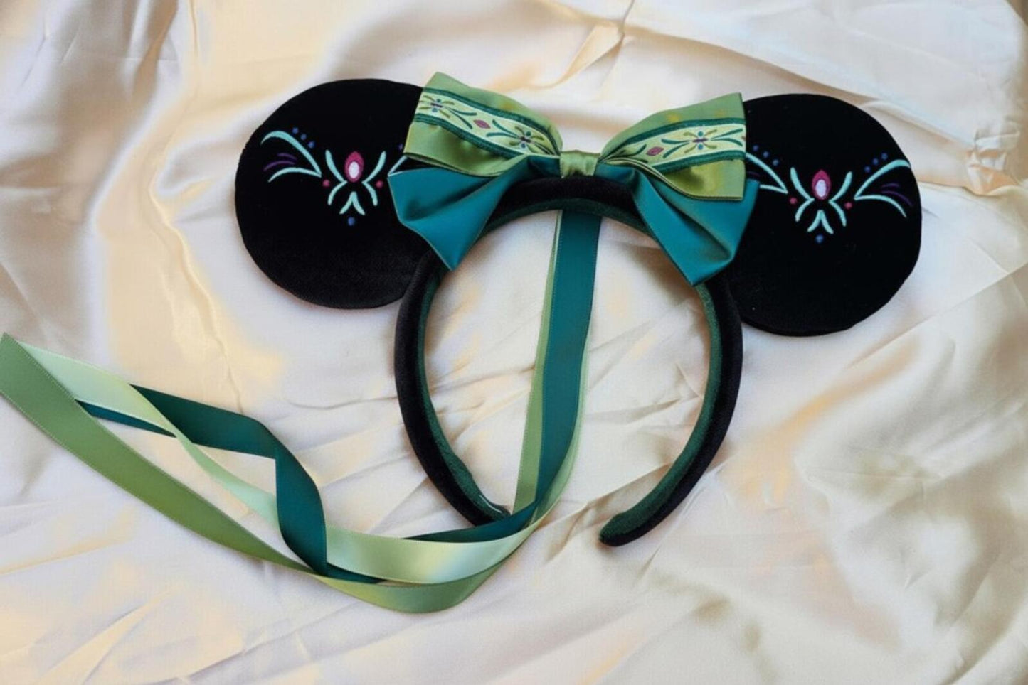 Anna Princess Ears Frozen Minnie Mouse Headband