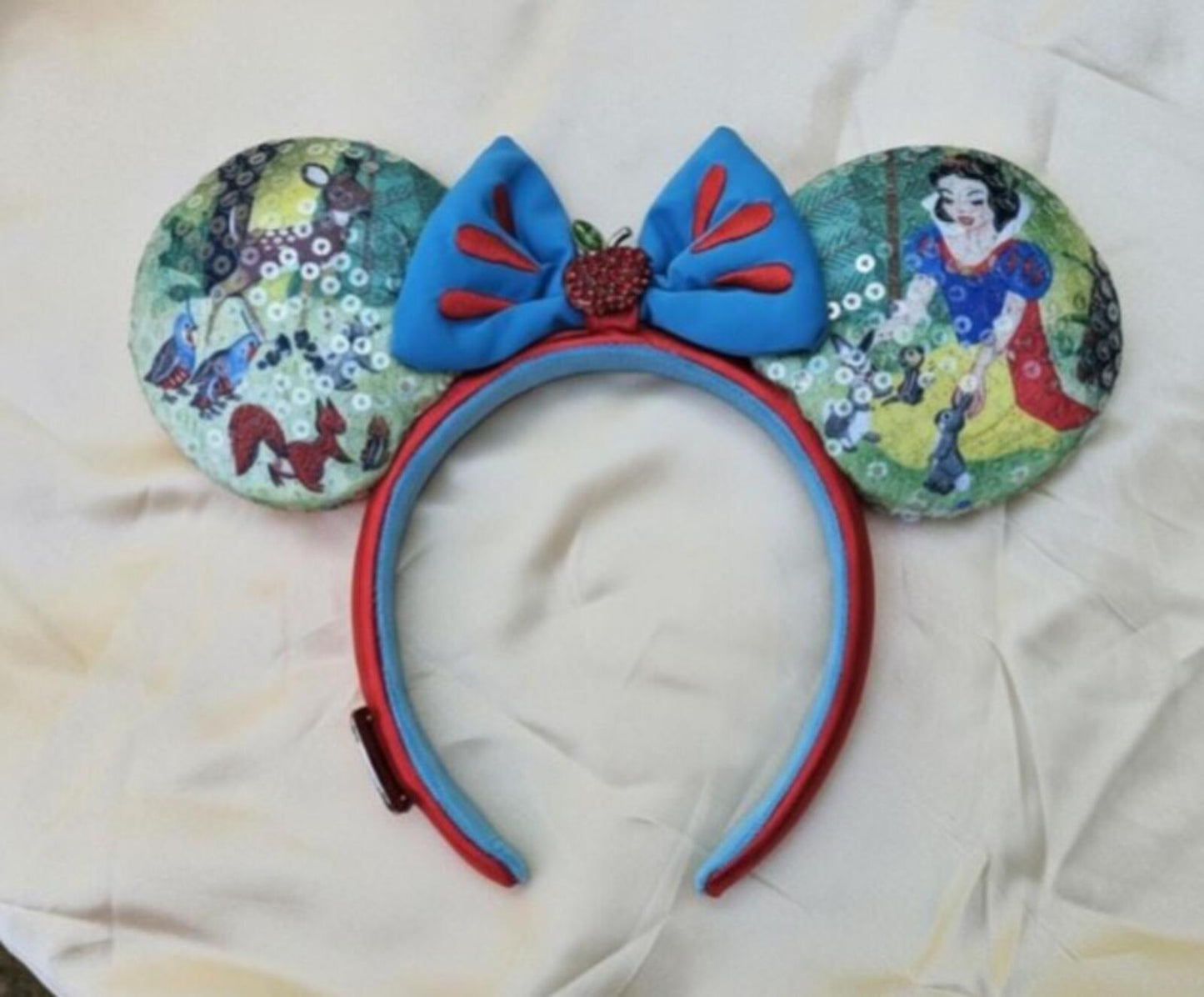 Snow White and friends Bow Minnie Ears Mickey Mouse Headband