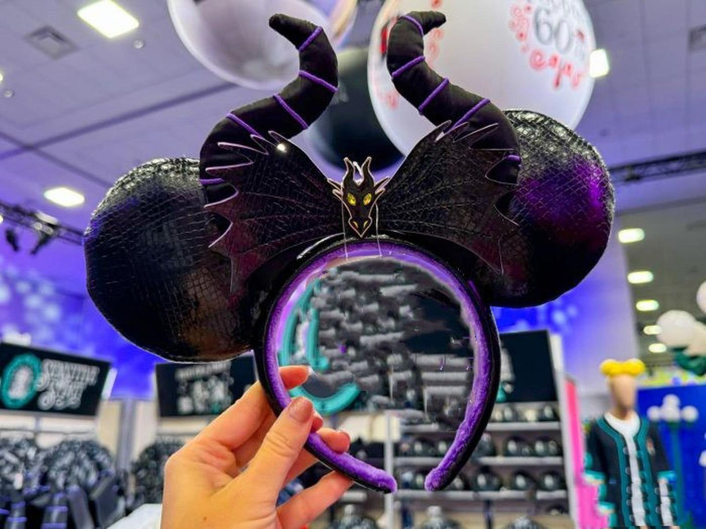 Disney Parks Maleficent - Sleeping Beauty Minnie Ears Headband