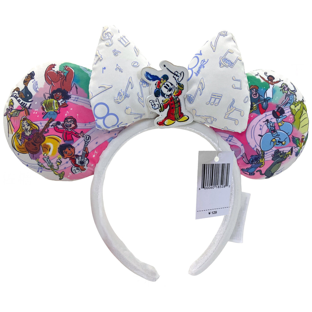 100 Years Special Moments Music Band Leader Mickey Ears Headband