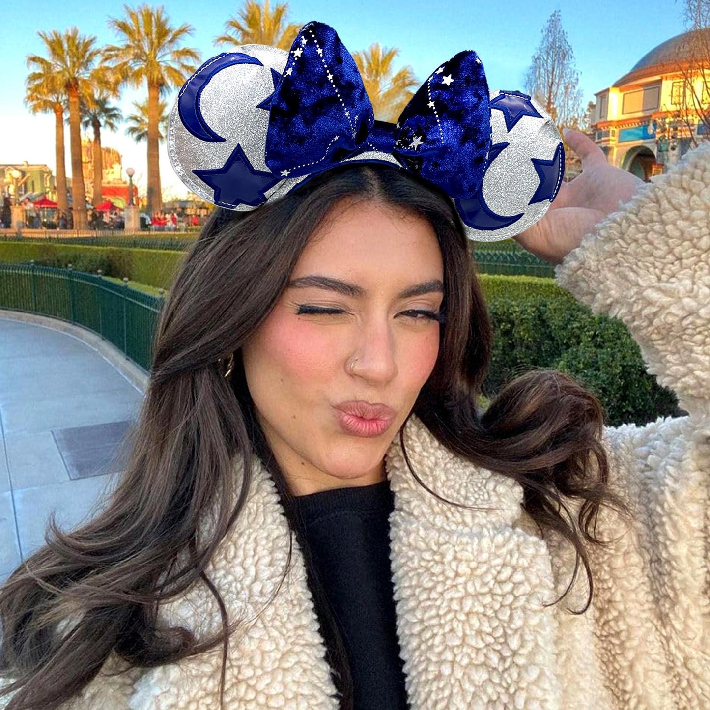 2025 Disney Parks Fantasia Constellation Star Moon Sorcerer Mickey Ears Headband