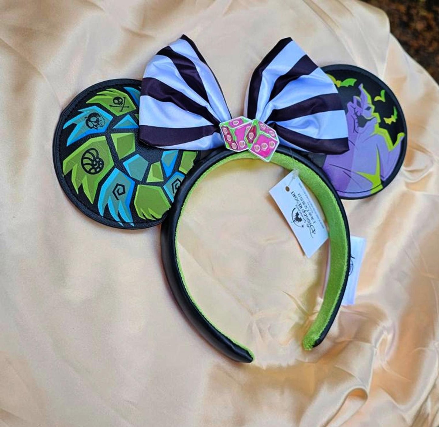 Disney Oogie Boogie Bash Ears Nightmare Before Christmas Headband