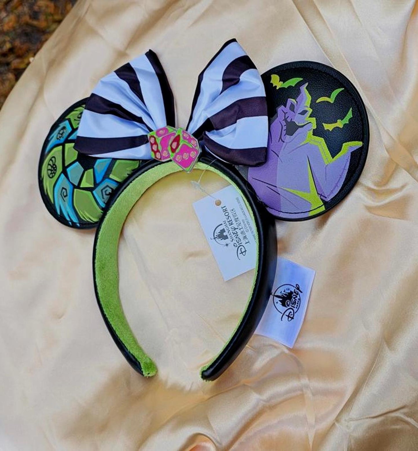 Disney Oogie Boogie Bash Ears Nightmare Before Christmas Headband