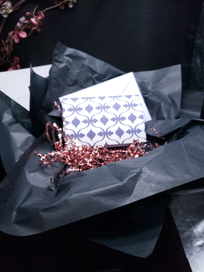 Gift Wrapping Service Add on includes Box, Decorations and Personalized Card for any occasion packaging