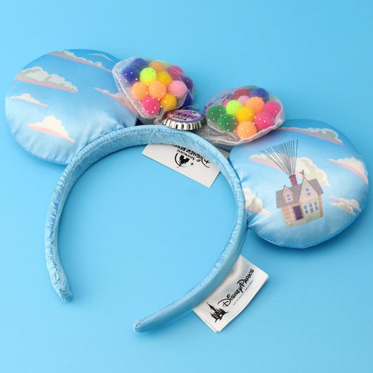 Disney Minnie Ears UP Grape Soda Cap Balloons New Rare Headband