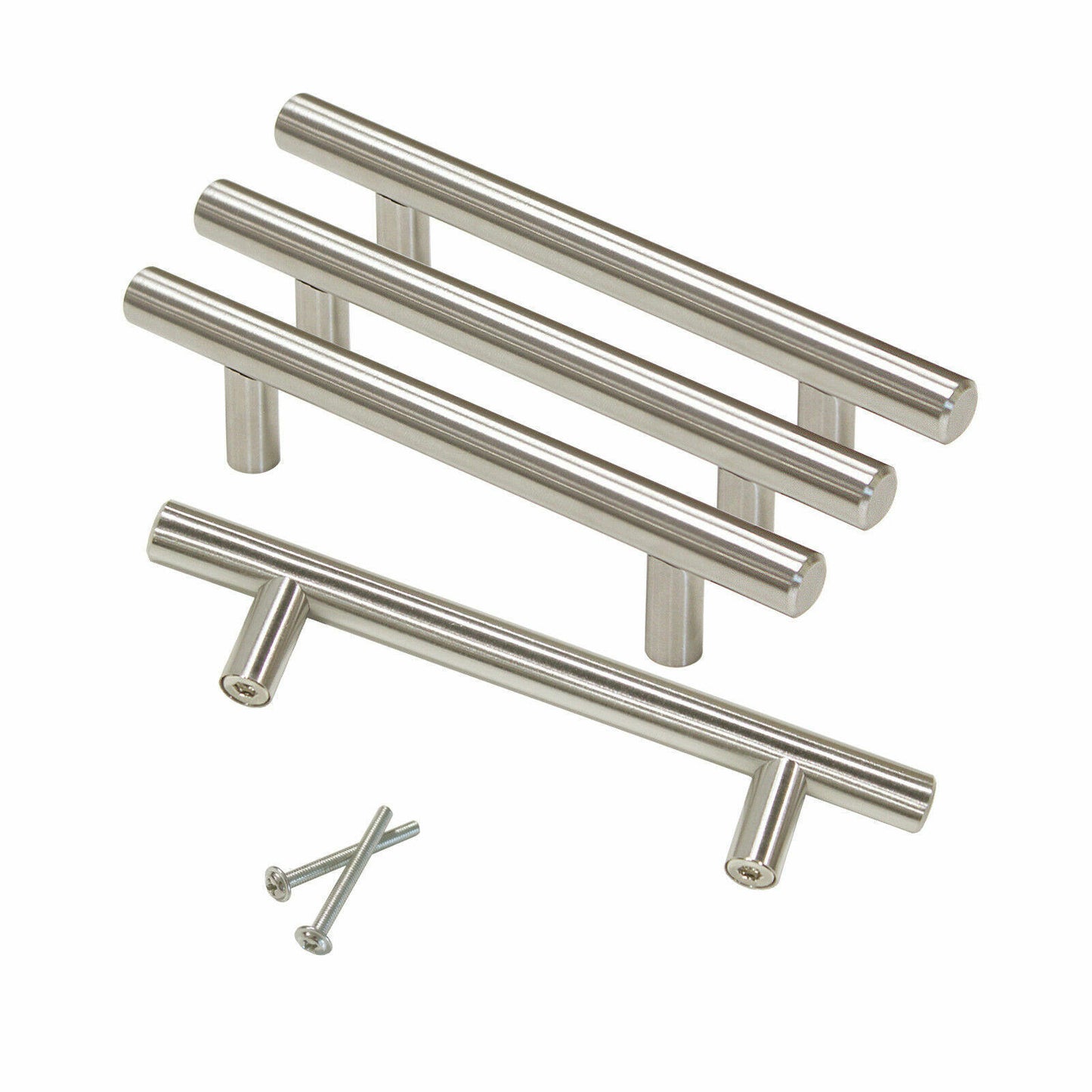 10 Pack 12 inch Brushed Nickel Kitchen Cabinet Pulls Stainless Steel Drawer