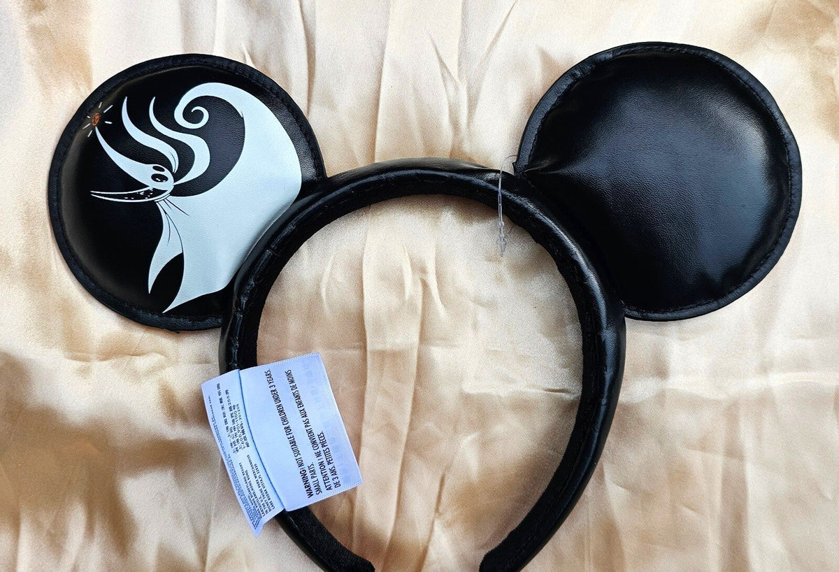 Black Nightmare Before Christmas Mickey Ears Minnie Ears Headband zero jack