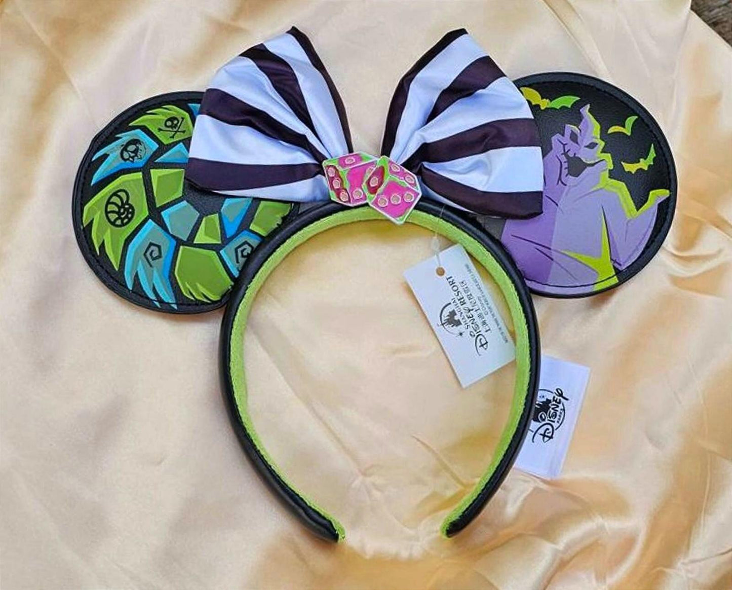Oogie Boogie Bash Ears Nightmare Before Christmas Headband