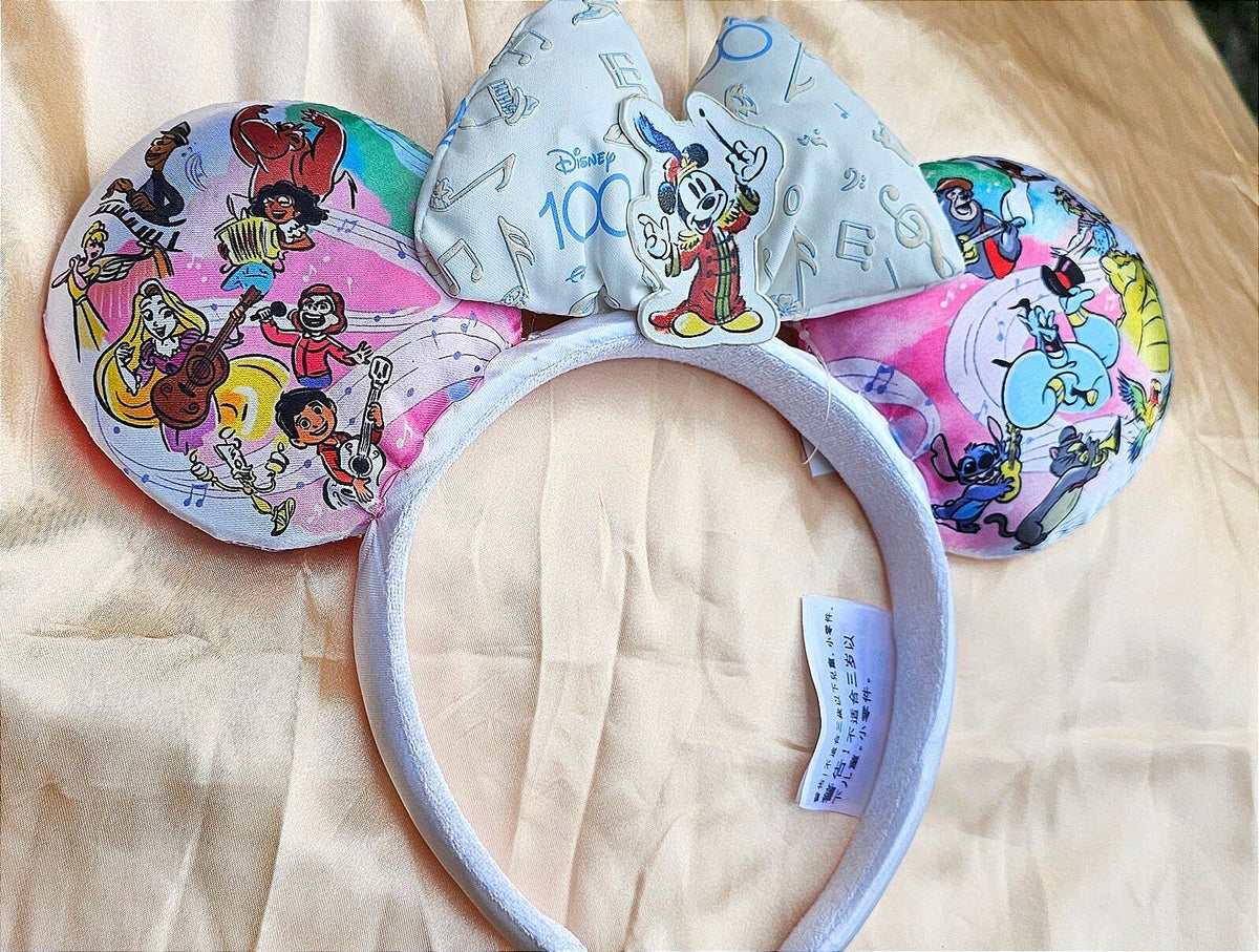 100 Years Special Moments Music Band Leader Mickey Ears Headband