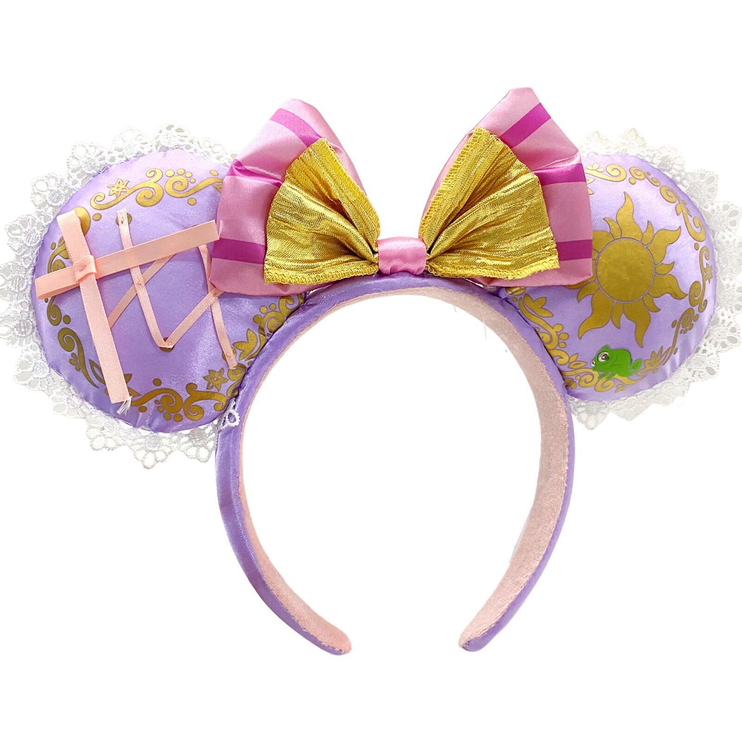 Rapunzel Tangled Pascal Mickey Mouse Ears Minnie Headband 2025 new