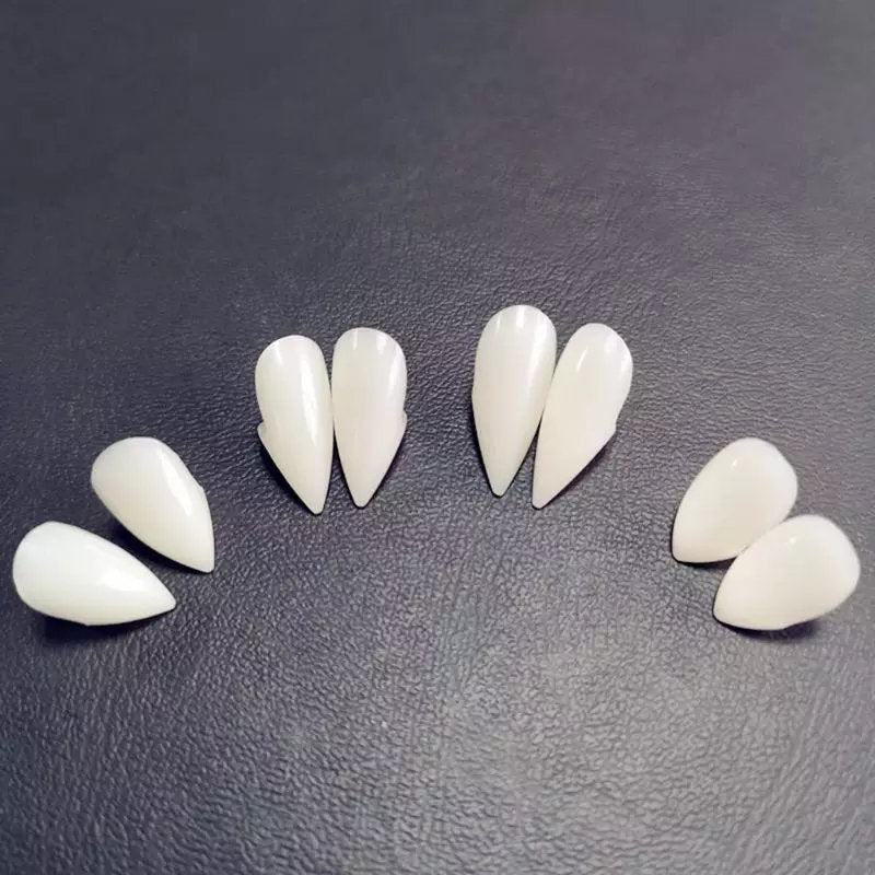 Fangs Modification Reusable Pair Fangs Kit Free Custom Fit Mold Non Toxic Natural Looking ...